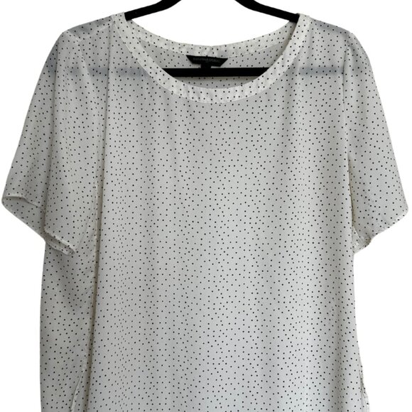 Polka Dot Cream Top - Picture 1 of 1